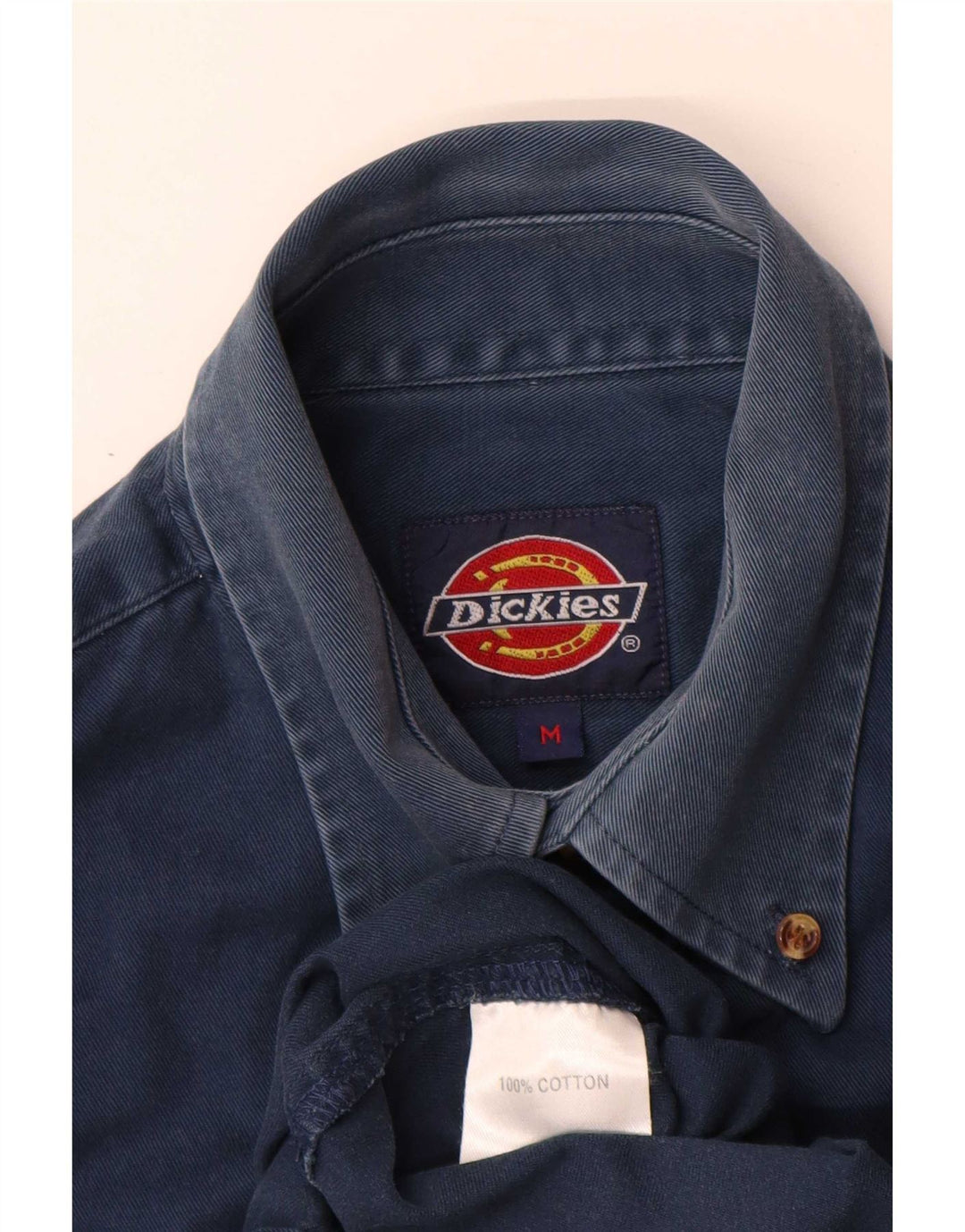 Koszula męska Dickies, średnia, granatowa, bawełniana