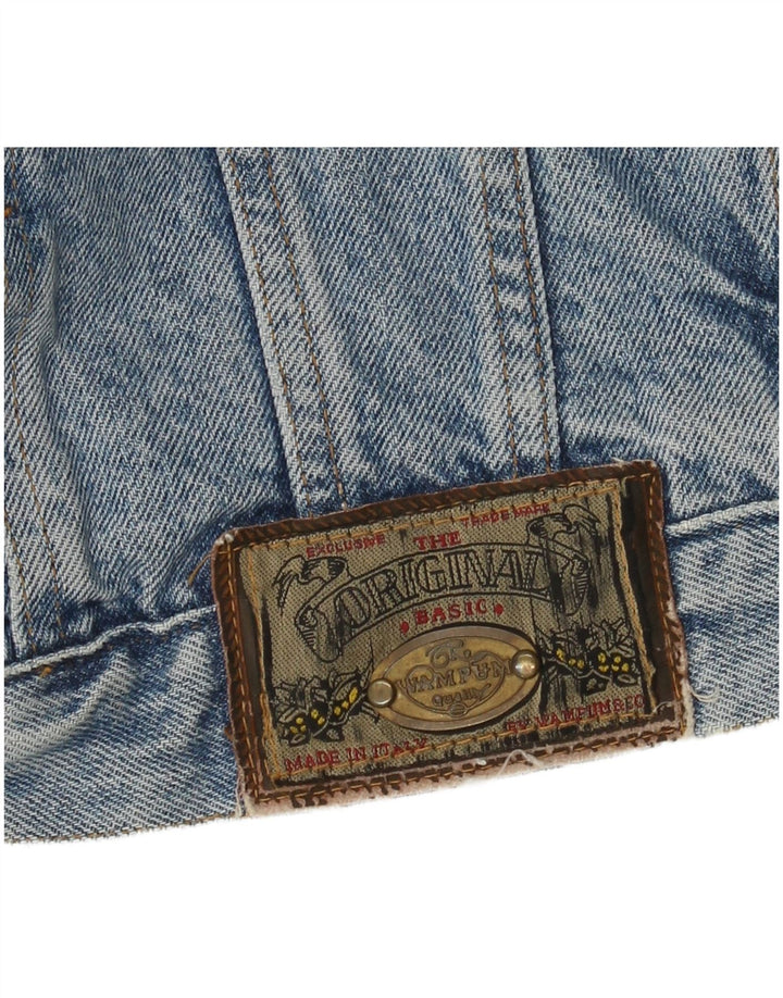 Męska kurtka dżinsowa Wampum UK 42 XL niebieska