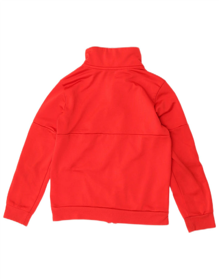 Chłopięca bluza dresowa Adidas 9-10 lat, czerwona, poliestrowa