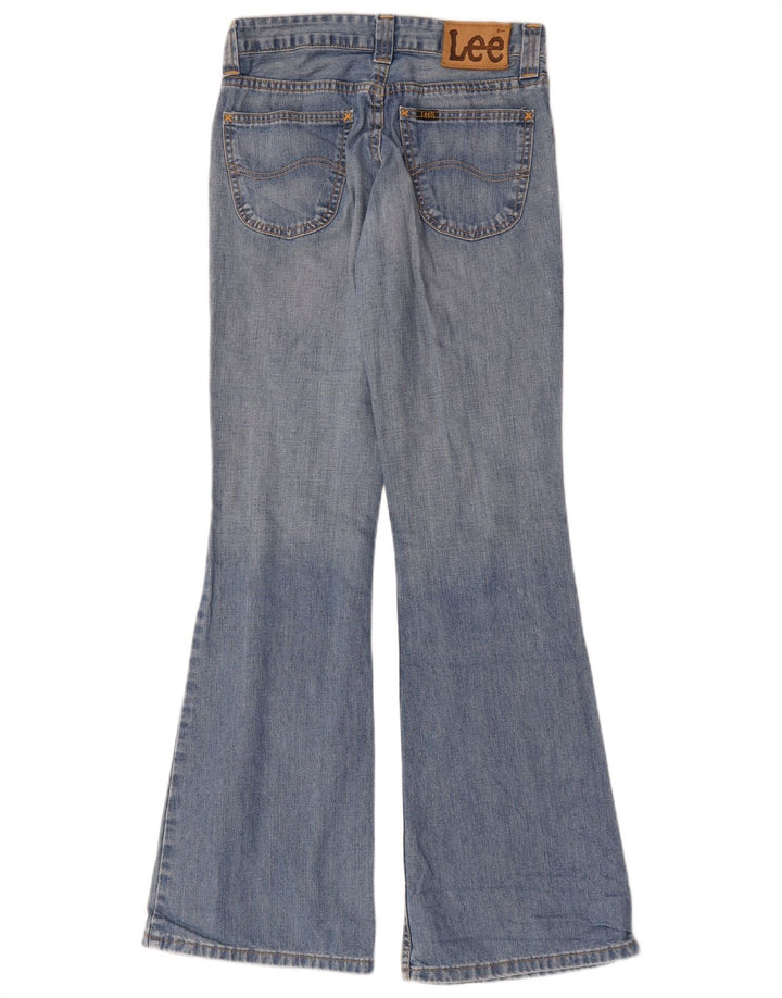 Damskie jeansy Lee Felton Flared W28 L33 Niebieskie bawełniane