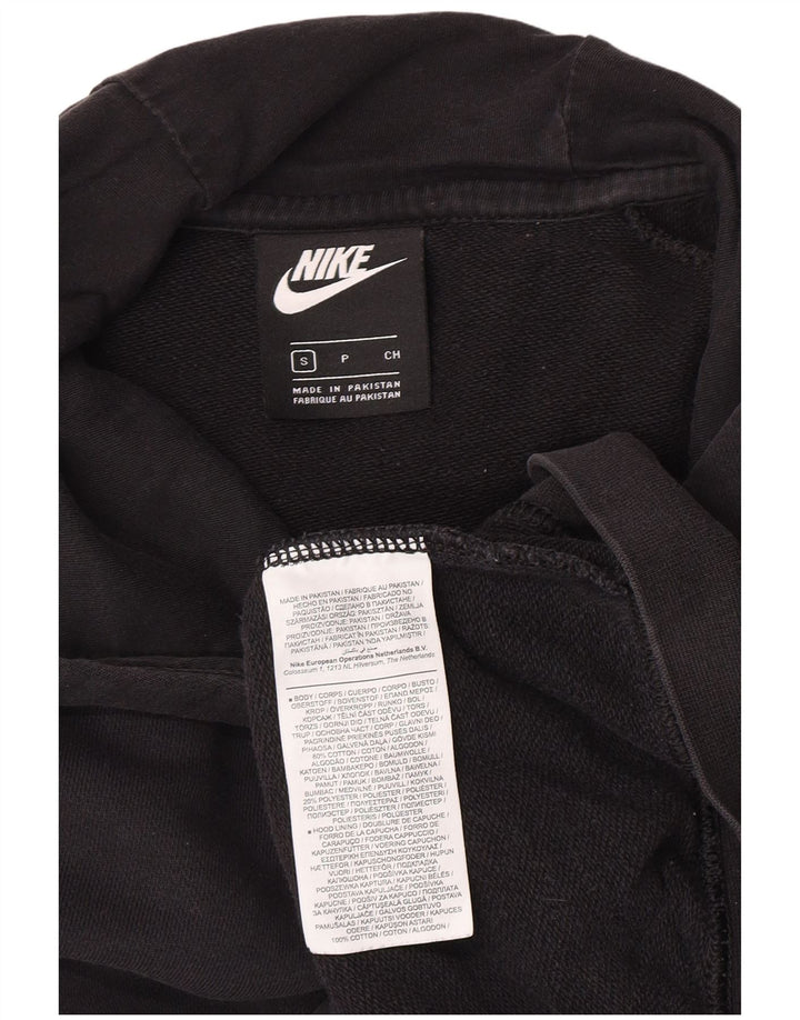 Męski sweter z kapturem Nike, mały, czarny, bawełniany