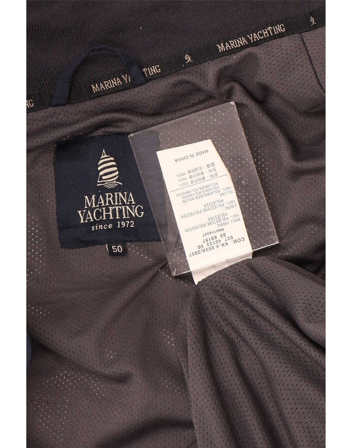 Męska kurtka przeciwdeszczowa Marina Yachting IT 50, duża granatowa, poliestrowa