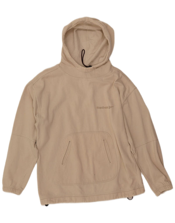 Męska bluza z kapturem o luźnym kroju REEBOK XS w kolorze złamanej bieli