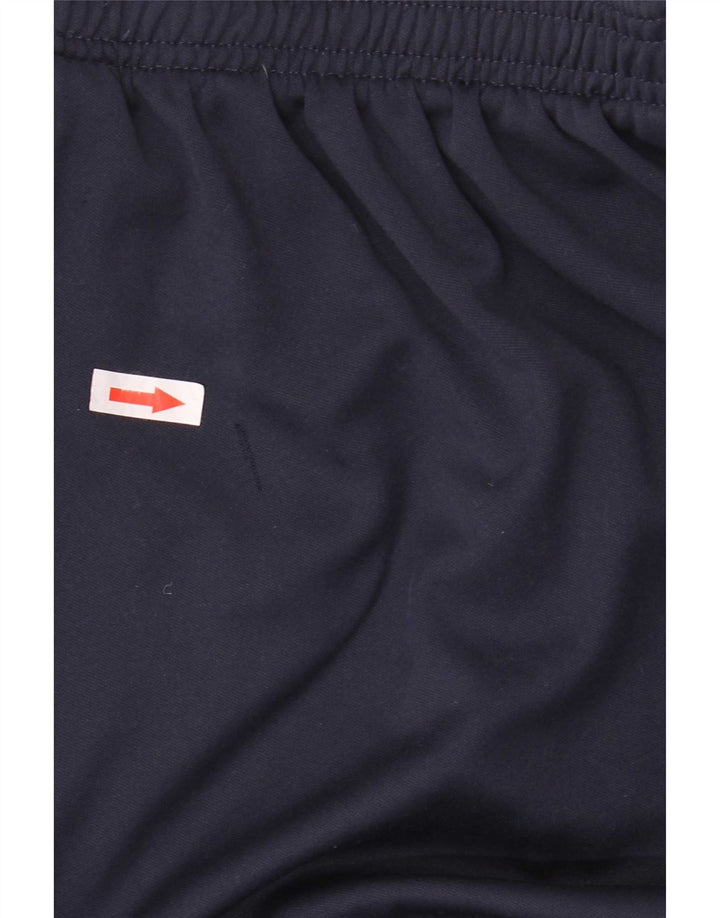 Męskie spodnie dresowe Nike Dri Fit, poliester w kolorze średniego granatu, w blokach kolorów
