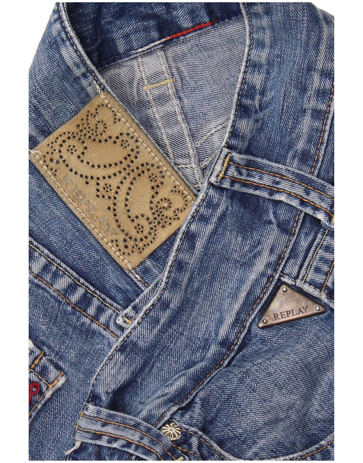 Dżinsy damskie REPLAY Swenf Ani Straight W30 L31 Niebieskie