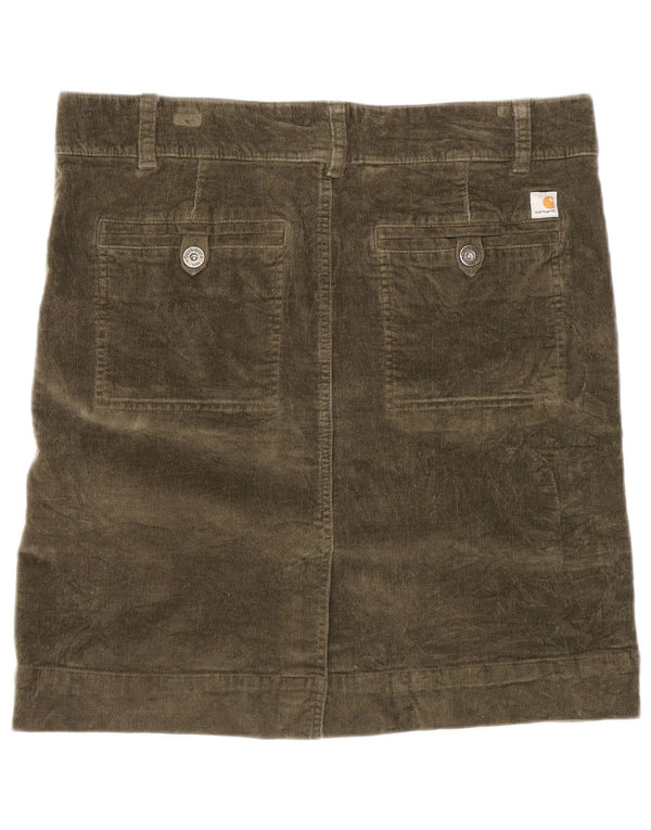 Damska spódnica sztruksowa Carhartt US 8 Medium W32, bawełna khaki