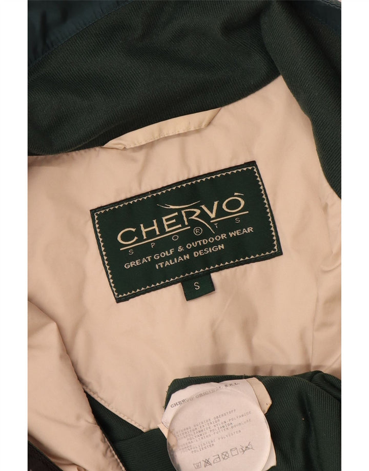 Męska wiatrówka Chervo Graphic UK 36 Small Green Colorblock