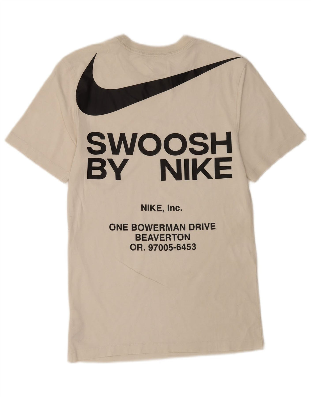 Męski T-shirt Nike z grafiką Top XS, biała bawełna