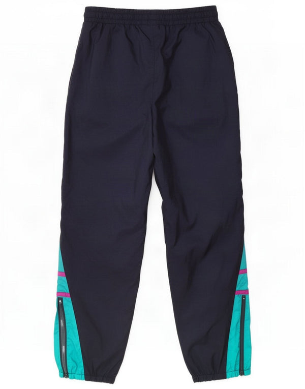Brugi Mens Tracksuit Trousers Joggers Medium Navy Blue Colourblock