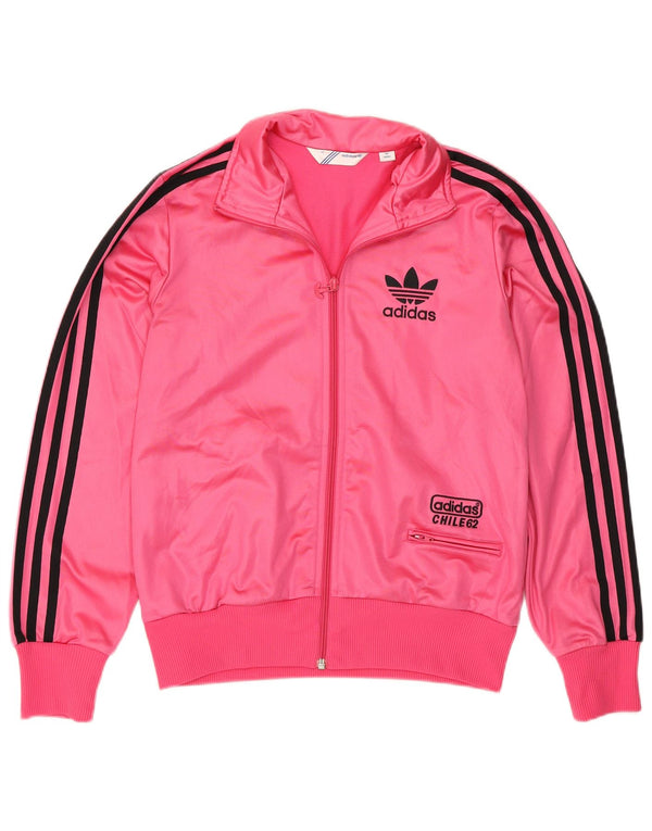 Kurtka Adidas damska Chile 62 Graphic Tracksuit Top Jacket UK 14 Średni Róż