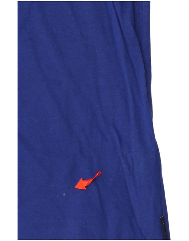 Męska koszulka polo TED BAKER, rozmiar 5 XL, niebieska, bawełniana