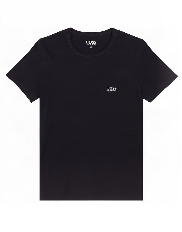 T-shirt męski Hugo Boss, mały, granatowy, bawełniany
