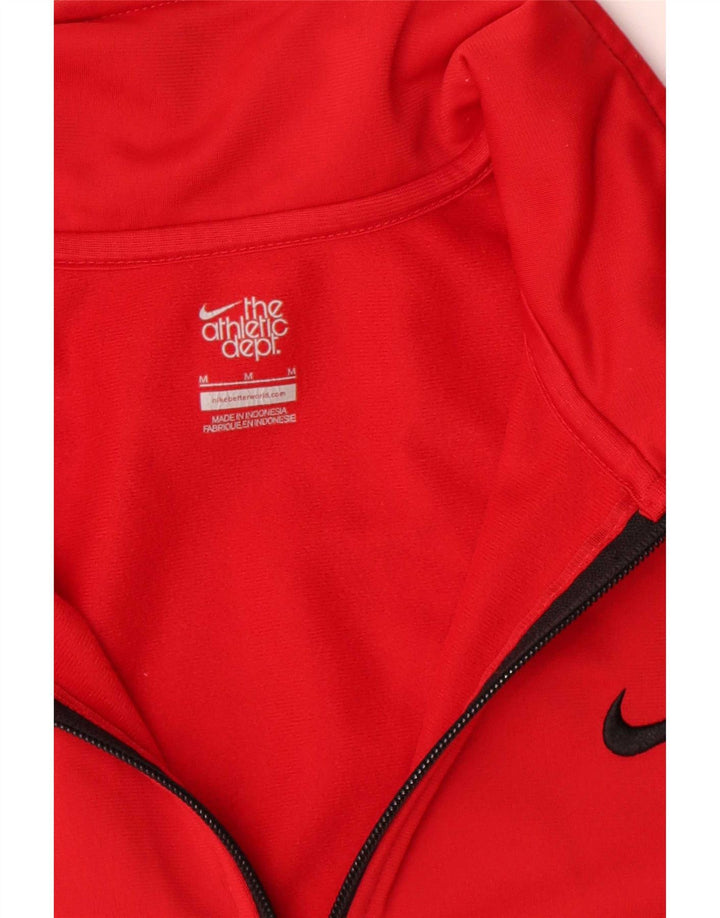 Kurtka męska dresowa Nike, średnia czerwona, poliester