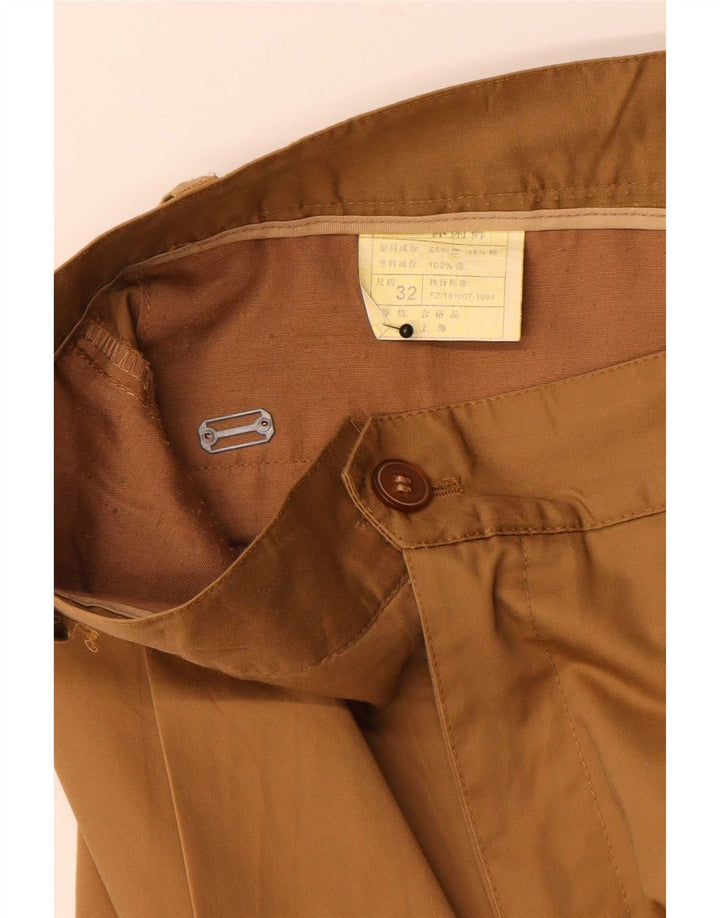 Vintage męskie spodnie typu Chino W32 L30 beżowe