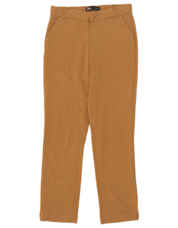 Spodnie damskie Zara Slim Chino XS W24 L26 Beżowe