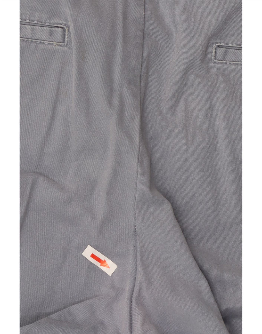Męskie proste spodnie chino Zara EU 44 Large W34 L29 Niebieskie