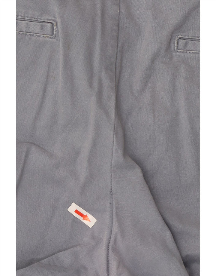 Męskie proste spodnie chino Zara EU 44 Large W34 L29 Niebieskie