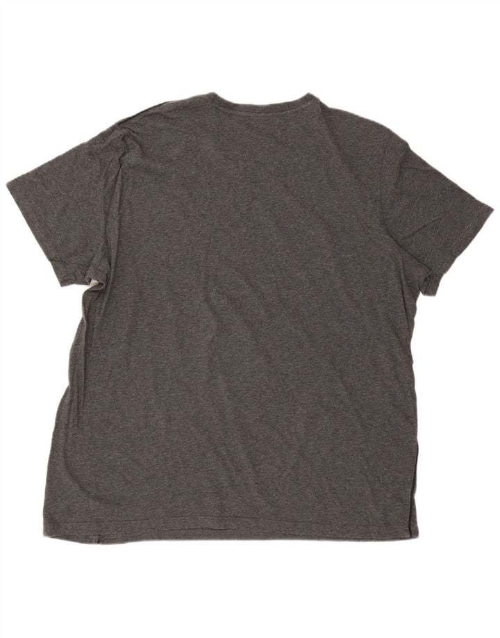 ADIDAS Mens T-Shirt Top 2XL Grey Cotton