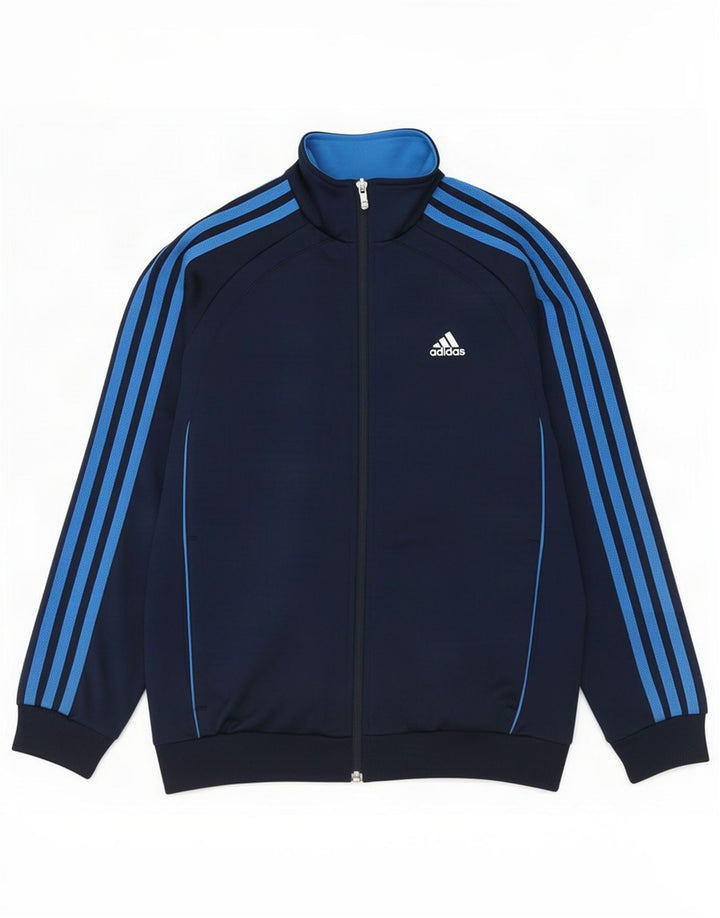 Kurtka chłopięca Adidas Dresowa Top 11-12 Lat Granatowa Poliester