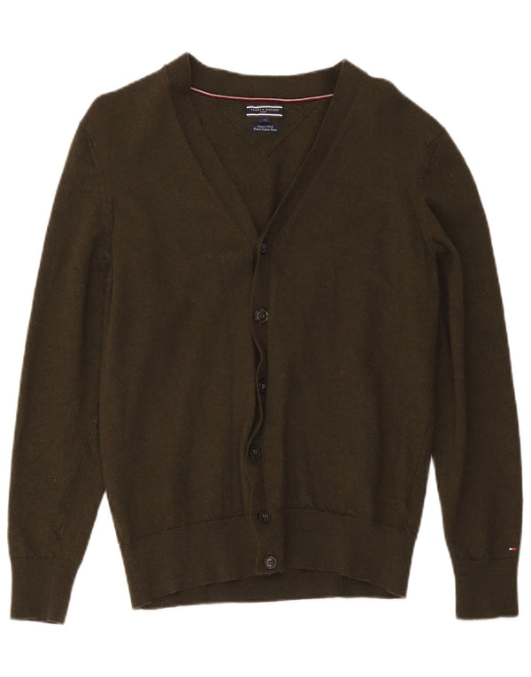 Sweter damski Tommy Hilfiger UK 18 XL, wełna khaki