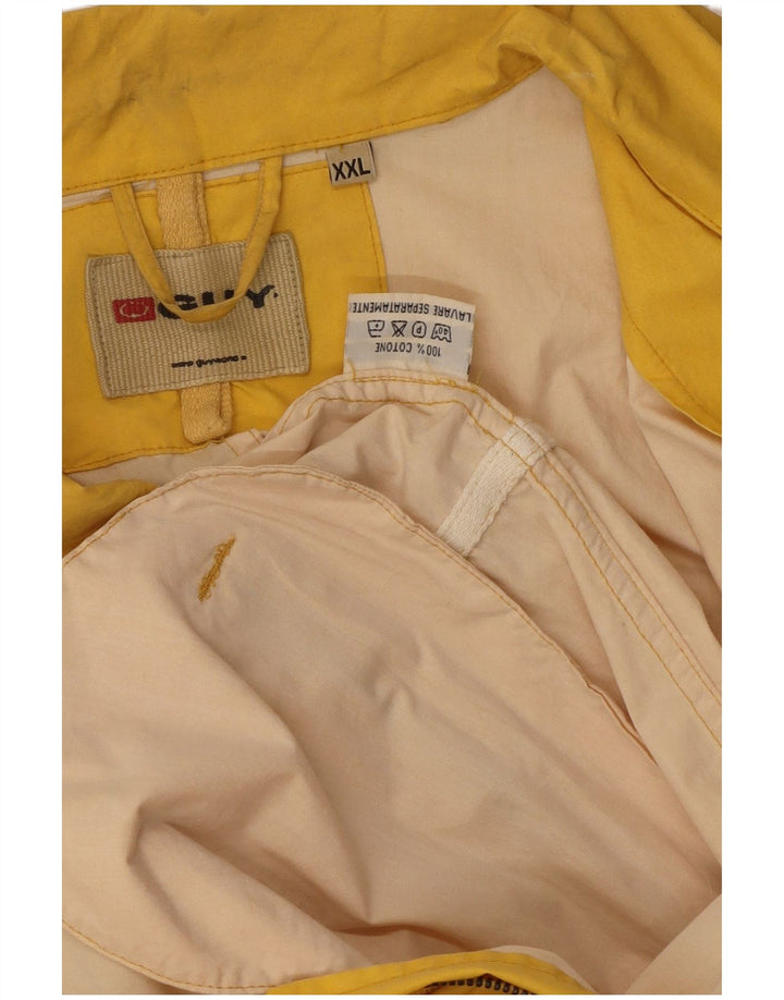 Kurtka męska Utility Vintage UK 44 2XL Żółta bawełna
