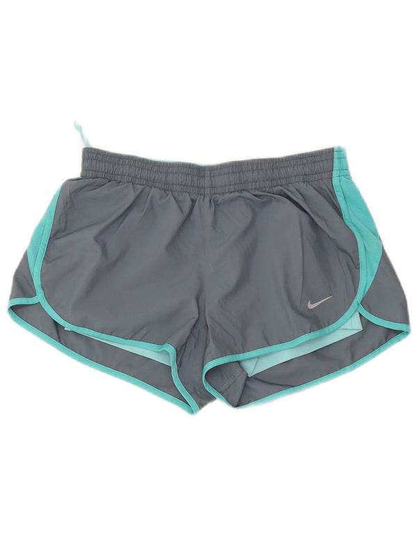 Damskie spodenki sportowe Adidas Dri Fit UK 14 w kolorze średnioszarym