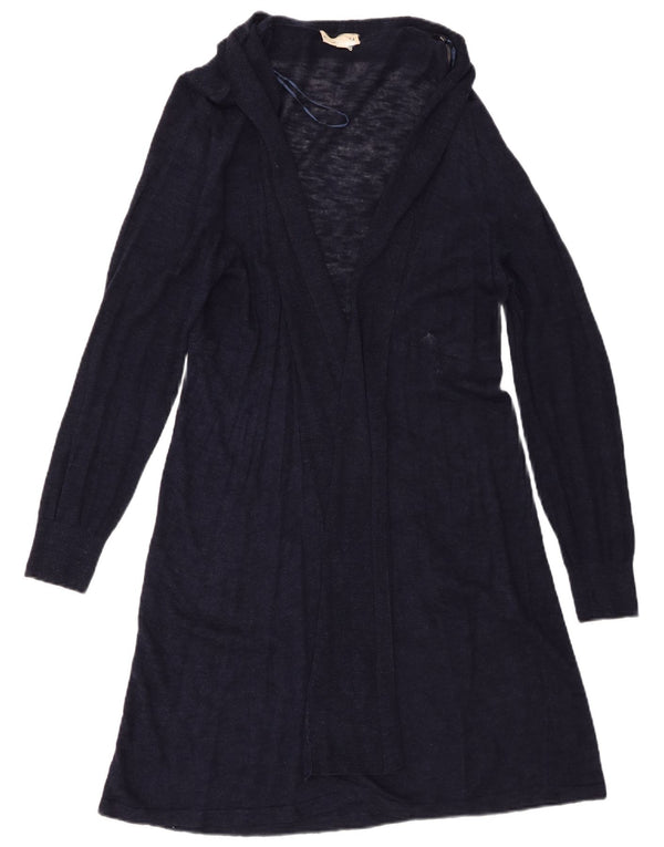 Damski sweter rozpinany z długim rękawem Phase Eight UK 18 XL, granatowo-niebieski