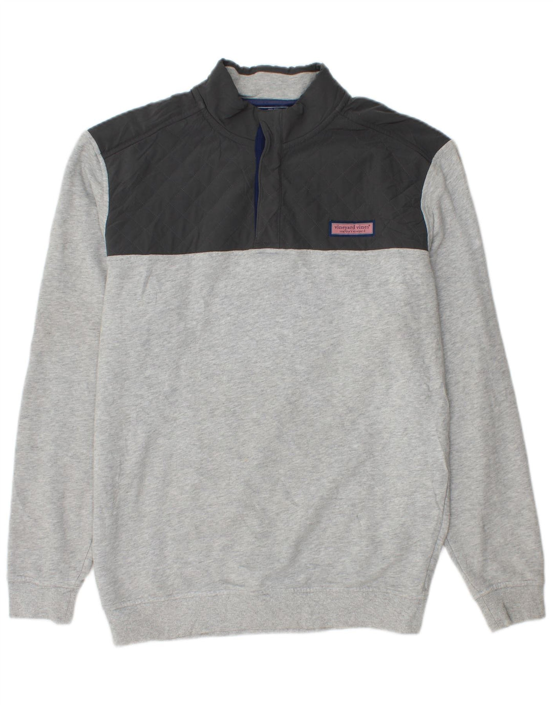 Męski sweter o luźnym kroju VINEYARD VINES, w kolorze średnioszarym