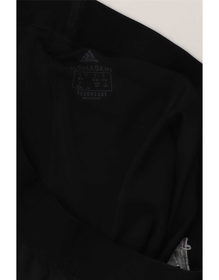 Damskie spodenki sportowe Adidas UK 14, duże, czarne