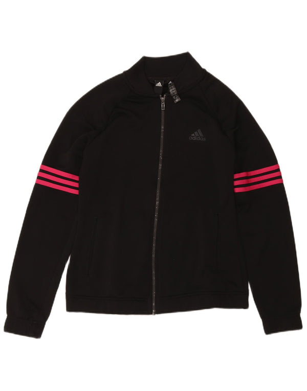 Damska bluza dresowa Adidas UK 12/14 Średni czarny poliester