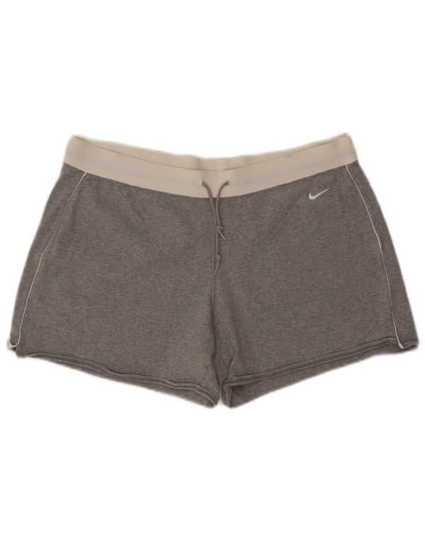 Damskie spodenki sportowe Nike UK 16/18 XL, szary, blok kolorów