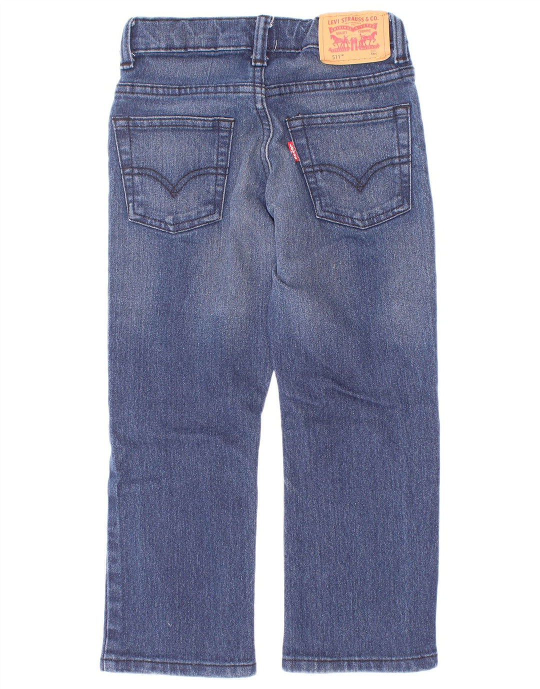 Levi's Boys 511 Slim Jeans 3-4 lata W20 L18 Niebieska bawełna