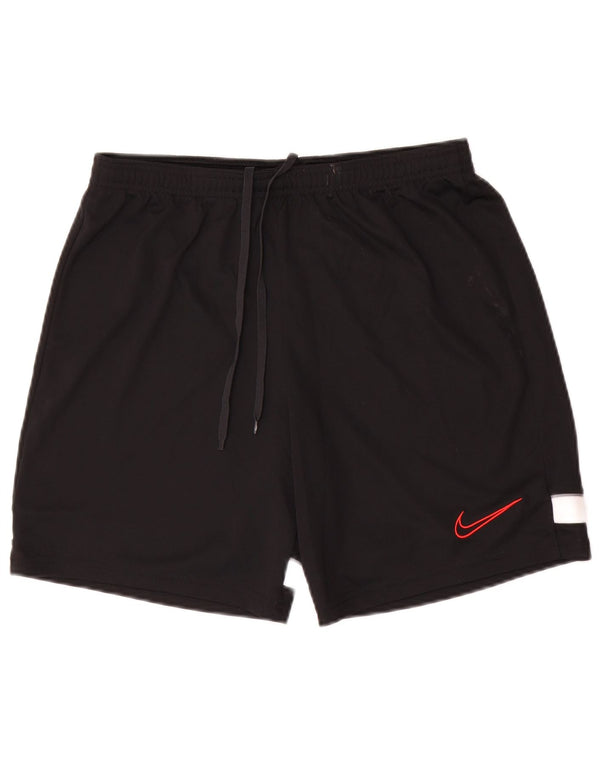 Męskie spodenki sportowe Nike Dri Fit, poliester w kolorze średniej czarnej kolorystyki