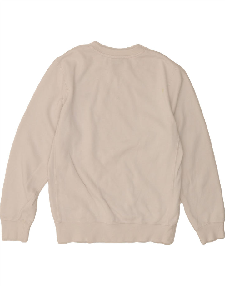 NIKE Mens Sweatshirt Jumper Small White Cotton Vintage Nike and Second-Hand Nike from Messina Hembry 