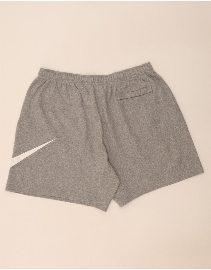Męskie spodenki sportowe Nike Graphic 3XL, szare, bawełniane