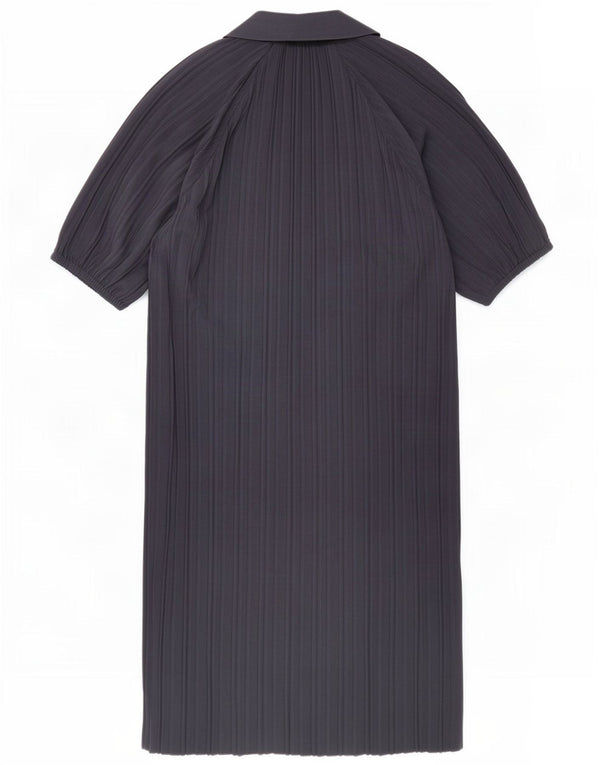 Damska sukienka maxi oversize Zara UK 16, duża, granatowa wiskoza