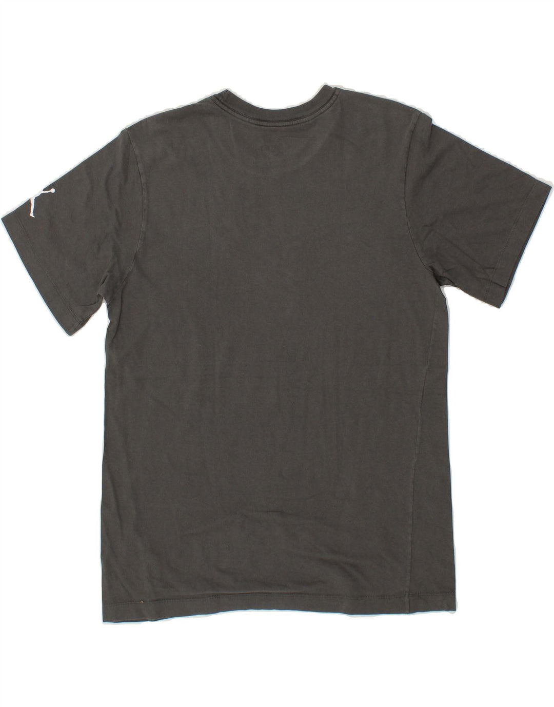 JORDAN Mens Graphic T-Shirt Top Small Grey Cotton Vintage Jordan and Second-Hand Jordan from Messina Hembry 