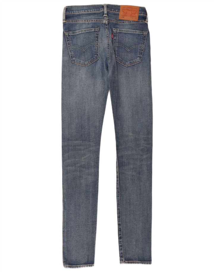 Damskie jeansy Levi's 519 Skinny W28 L34 Niebieskie bawełniane