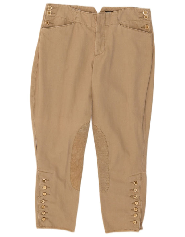 Damskie spodnie jeździeckie Ralph Lauren US 10 Large W30 L24 Beżowe