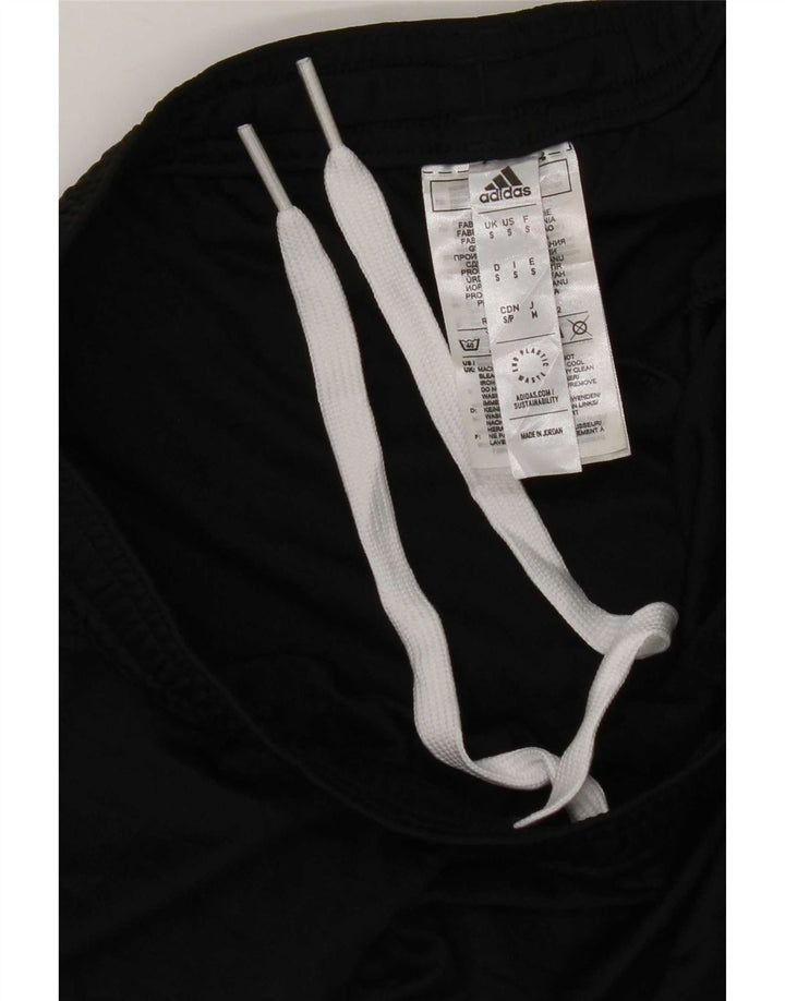 Męskie spodenki sportowe Adidas Aeroready Graphic, małe, czarne, poliestrowe