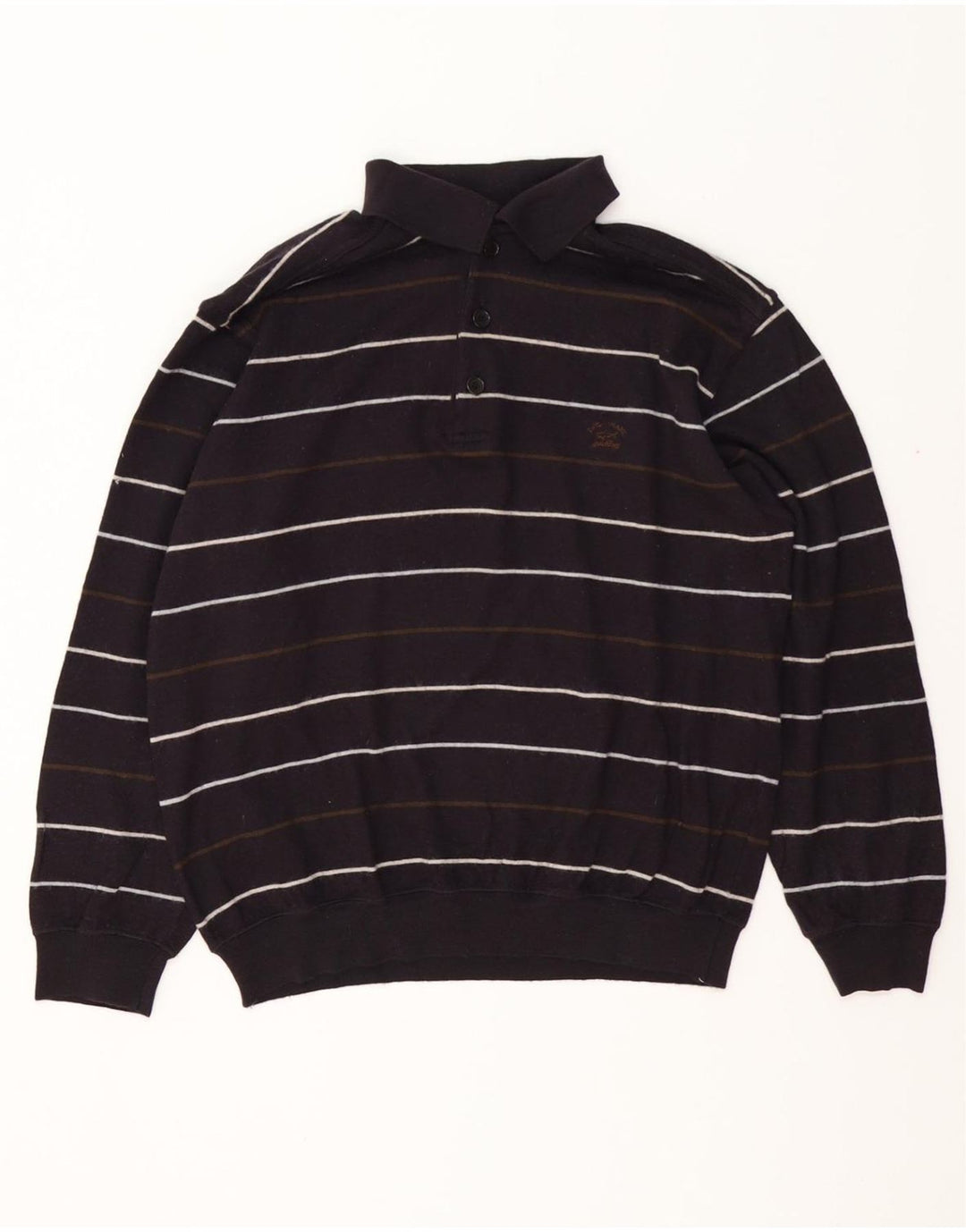 Męski sweter polo PAUL & SHARK, średni granatowy