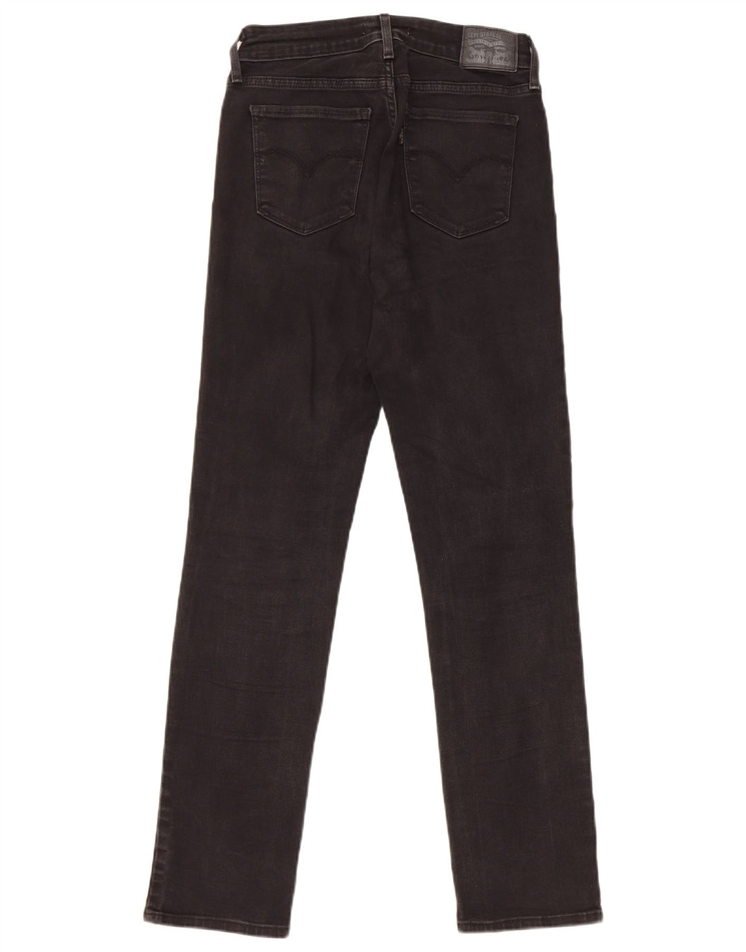 Damskie jeansy Levi's 712 Slim W27 L30 Czarna bawełna