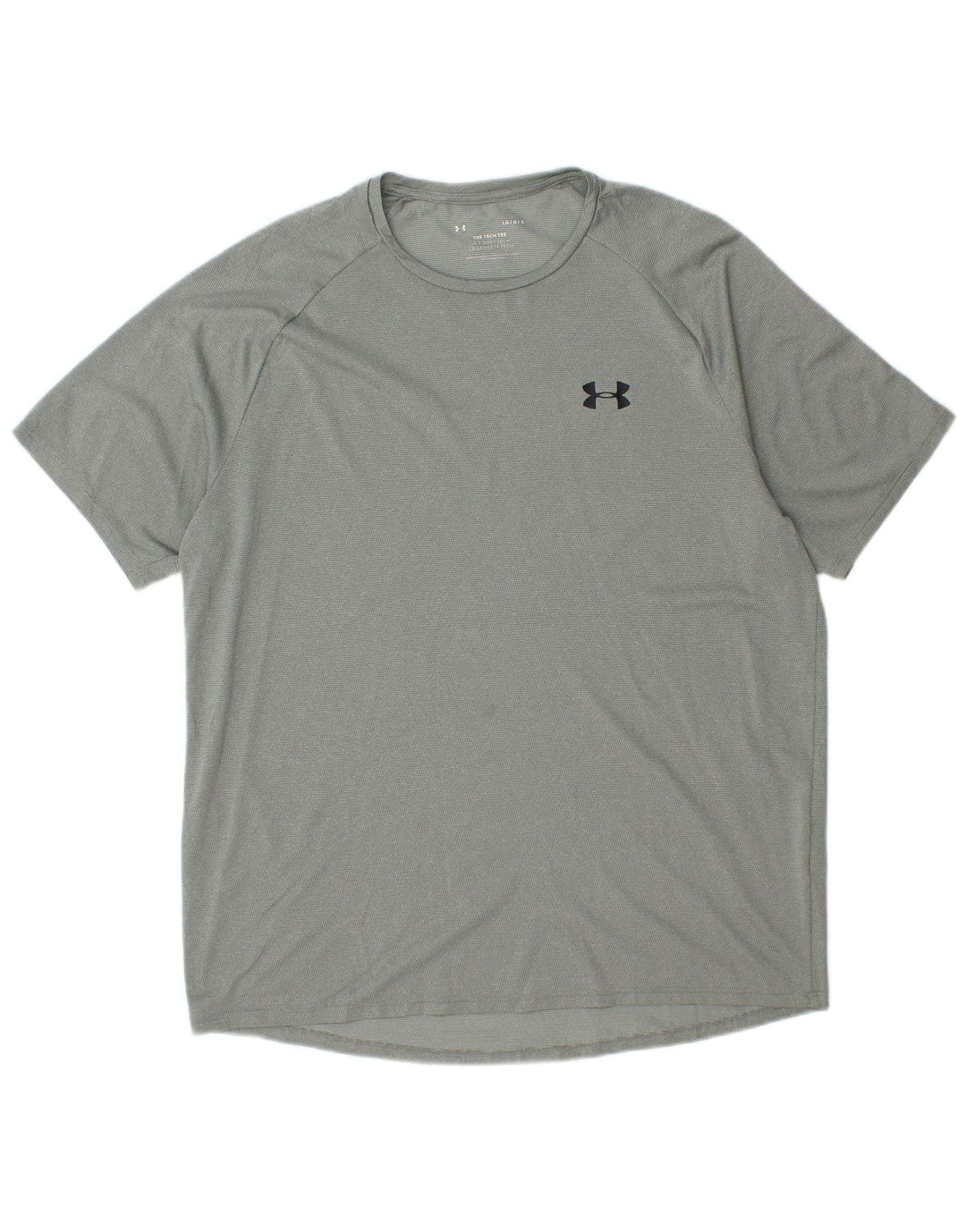 UNDER ARMOUR Męski T-shirt Top, duży, zielony, poliester