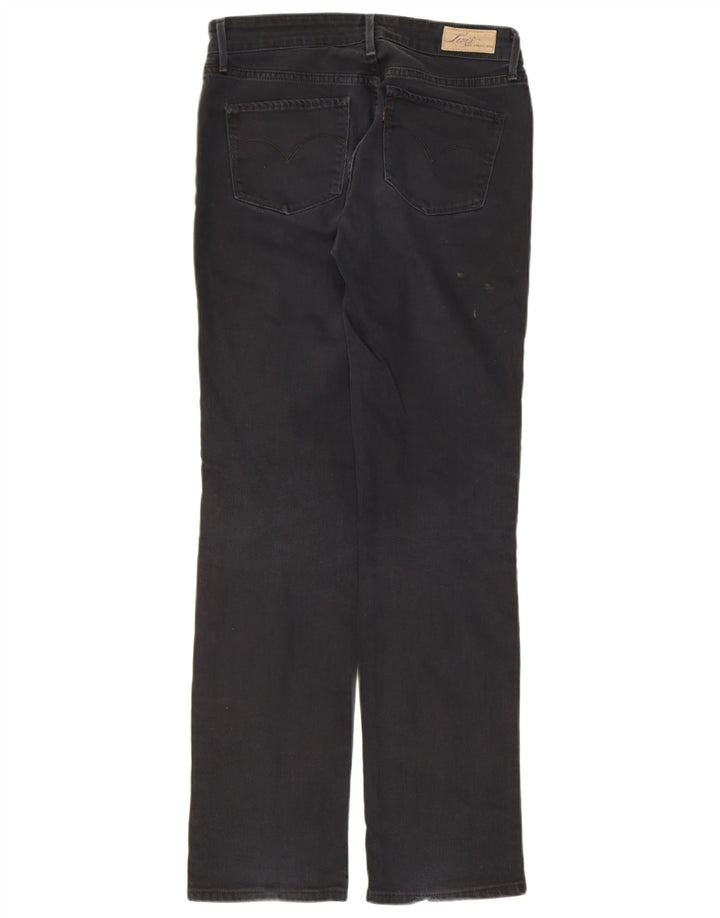 Damskie proste dżinsy Levi's W27 L32 Czarna bawełna
