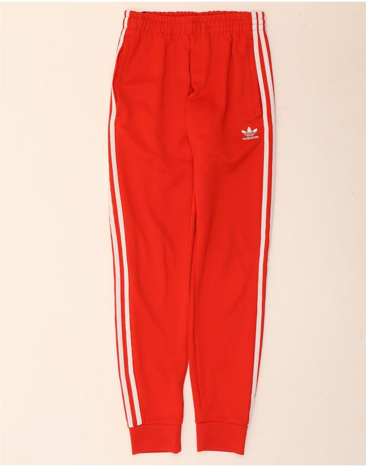 Adidas Męskie spodnie dresowe Joggers XS Czerwony poliester