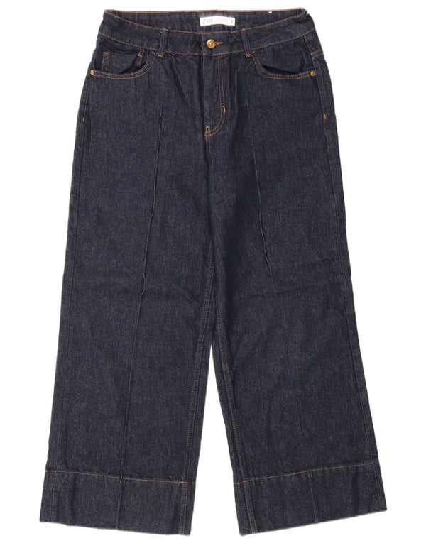 Damskie luźne dżinsy Zara EU 40 Medium W30 L27 Granatowa bawełna