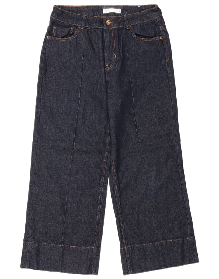 Damskie luźne dżinsy Zara EU 40 Medium W30 L27 Granatowa bawełna