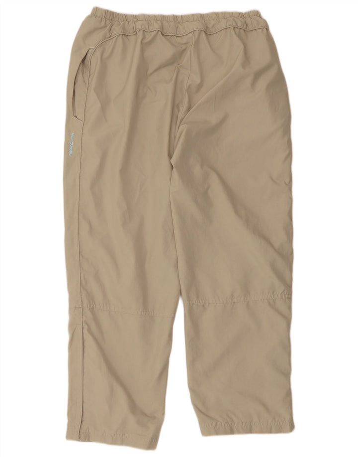 Damskie spodnie dresowe Reebok UK 18 XL Beżowy poliester