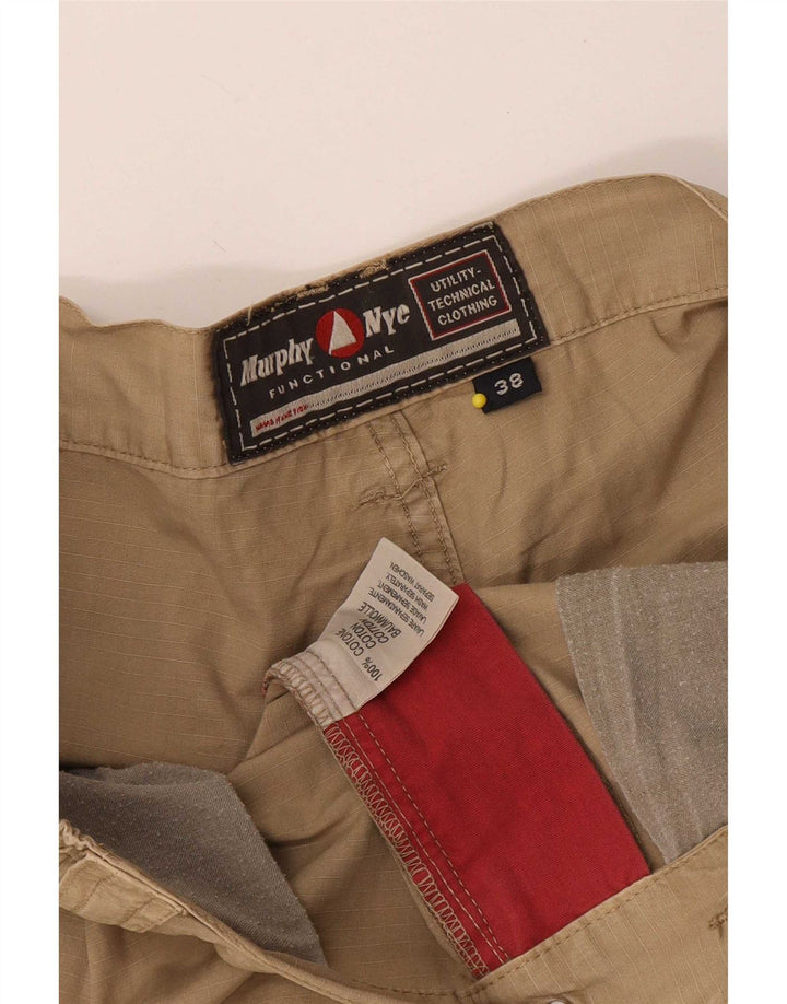 Męskie szorty cargo Murphy & Nye W38 XL, beżowa bawełna