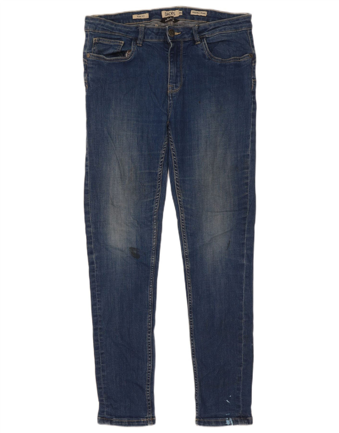 Męskie jeansy slim IT 46 Small W30 L29 firmy Dack's Blue